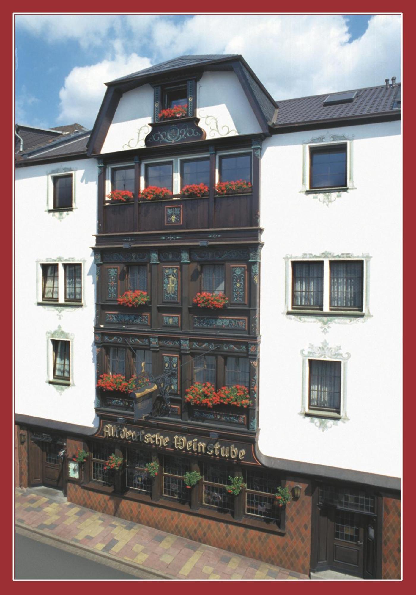 Altdeutsche Weinstube Hotel Ruedesheim am Rhein Exterior photo